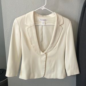 White blazer